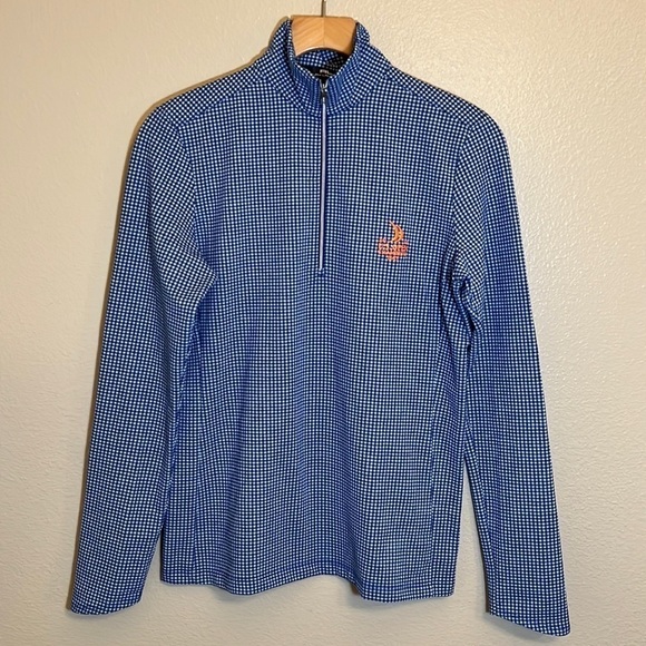 Rlx Ralph Lauren Checkered 2015 US Open Chambers Bay Shirt - Picture 1 of 9